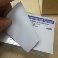Rouleaux de bâche PVC Pana Flex de 10 pieds, 240g-750g, pour affichage recto-verso, fabricant chinois, bâche en toile