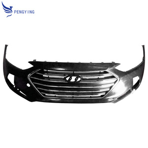 Cho 2017 2018 Hyundai <span class=keywords><strong>Elantra</strong></span> <span class=keywords><strong>front</strong></span> <span class=keywords><strong>bumper</strong></span> bìa và thấp hơn lưới tản nhiệt lắp ráp bộ - Product Image 2
