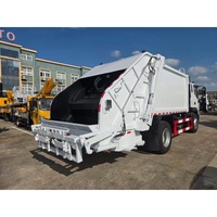 Camion Compacteur de Déchets Foton 4x2 de 14 Mètres Cubes, Chargeur Arrière de 12 Tonnes, Compresseur de Déchets pour le Transport des Déchets, Vente Directe Usine