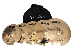 Vhxir — ensemble de cymbales en laiton, séries professionnel BRX 14 "16" 18 "20", à vendre - Product Image 6