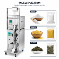 Machine d'emballage verticale automatique de sachets de 100g pour poudre de farine, d'épices et de café