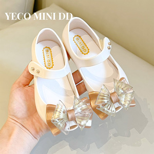 Sandales d'été en gelée pour bébés, chaussures en gelée à nœud pour enfants, chaussures à semelle souple, chaussures confortables, sandales de princesse en gelée - Product Image 6
