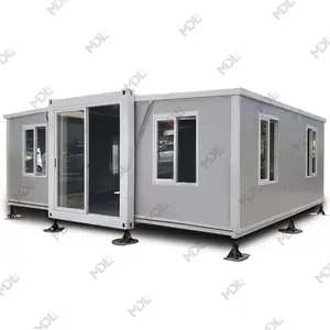 2023 Customized Detachable 20' Container House Labour Dormitory Hotel Rooms with Good Insulation Effect