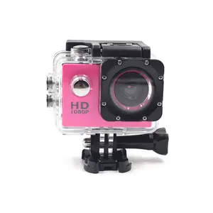 كاميرا رياضية فائقة الدقة 720 بكسل ، يدوية المستخدم ، مقاومة للماء, خوذة احترافية للمستخدم