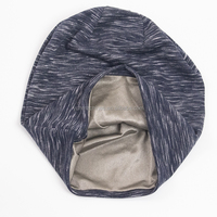 Bonnet en coton tricoté avec doublure de protection RF en fibre d'argent à 100 % pour blindage électromagnétique