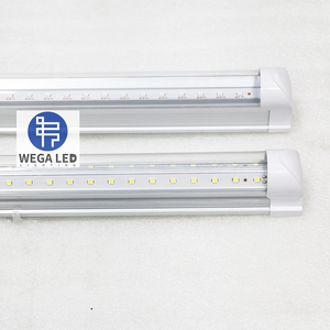 Luminaire LED Slim Tube 18W <span class=keywords><strong>T5</strong></span> T8 4FT 1.2M Boîtier en aluminium intégré Couvercle en PC transparent Ra80 9w 24w 3cct 3000k 4000k <span class=keywords><strong>6500k</strong></span> - Product Image 2