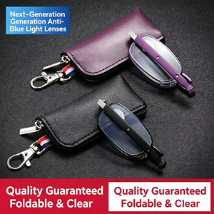 Mini lecteur <span class=keywords><strong>pliable</strong></span> portable bloquant la lumière bleue lunettes <span class=keywords><strong>de</strong></span> <span class=keywords><strong>lecture</strong></span> légères pour hommes meilleure qualité - Product Image 3