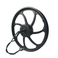 Moteur de moyeu 48V avec 36V 48V 350W DC Brushless Gear 20 pouces moteur de moyeu roues avant pour vélo à disque électrique pour vélo électrique