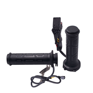 WEST BIKING 12V caoutchouc chaud poignées chauffantes poignée de moto réglable E-Bike poignée <span class=keywords><strong>chauffante</strong></span> poignée accessoires de moto - Product Image 3