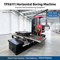Direkt vom Hersteller TPX6111 Horizontale Bohr- und Fräsmaschine, DRO optional, für die Bearbeitung von Kasten- und Flanschteilen.
