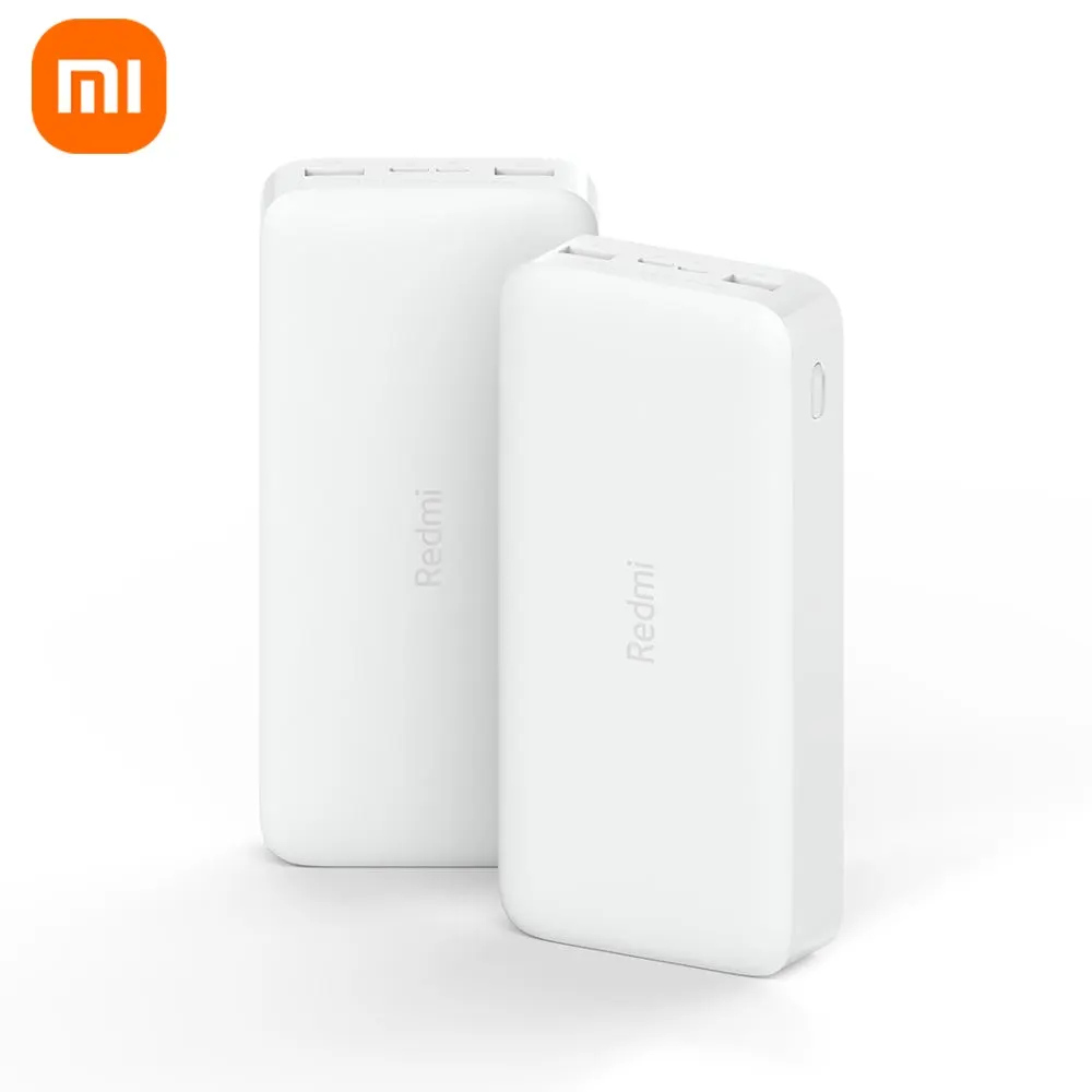 원래 Xiaomi Mi 전원 은행 대용량 10000mAh USB 유형 C 빠른 충전기 휴대용 Redmi 전원 은행