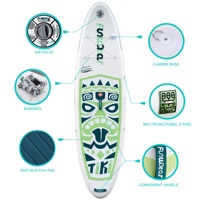Paddle popper — planche de surf ultralia pliable OEM, nouvelle collection, livraison directe depuis l'usine