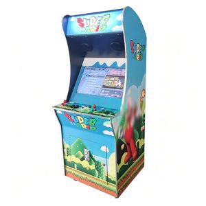 ตู้เกมอาร์เคดแบบตั้งพื้นธีมซูเปอร์มาริโอ 2 ผู้เล่น ใช้เหรียญหยอด  รองรับหลายเกม สไตล์เรโทร สำหรับสวนสนุกและห้องเกม - Product Image 5