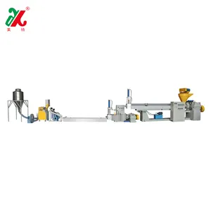 PP PE ABS PC PS water cooling two stages plastic recycling machinery granulator recycling plastic granulating machine