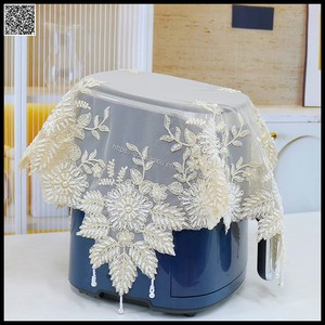 Superposición <span class=keywords><strong>de</strong></span> tul con cuentas bordadas para boda, mantel elegante con cuentas y ropa <span class=keywords><strong>de</strong></span> cama para sala <span class=keywords><strong>de</strong></span> estar - Product Image 4