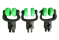 Chariot suspendu en nylon plastique pour convoyeur aérien 220V haute productivité pour ligne de traitement de la viande de volaille