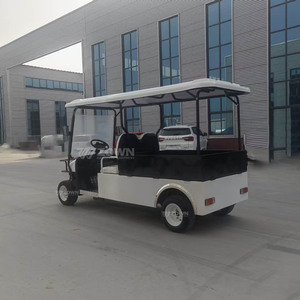 Carrito de Golf Eléctrico de 4 Plazas con Plataforma de Carga, Buggy de Golf con Batería de Litio para Transporte en Resorts, Granjas y Mantenimiento - Product Image 4