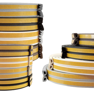แถบกันเสียงและกันกระแทก EPDM แบบติดเองได้ ปรับขนาดได้ สำหรับใช้ในที่อยู่อาศัยและเชิงพาณิชย์ - Product Image 1