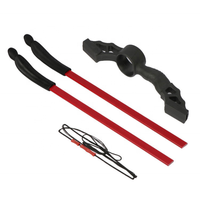Ensemble d'arc recurve et de flèches à ventouse SPG pour enfants, jouet de tir à l'arc pour enfants, jeu de sport de plein air, équipement d'entraînement portable avec cible