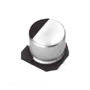 Condensador Original CAP ALUM 470UF 20% 25V SMD de Montaje en Superficie VZH471M1ETR-1010CS 470 uF - Product Image 1