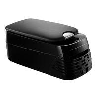 Colku 8L kompresor portabel kulkas Freezer 30W pendingin 45W pemanas kulkas mobil dengan 4 soket USB pemanas 45W plastik 24V