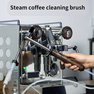 Nuevo Cepillo de Limpieza a Vapor para Cafeteras, Cepillo de Nylon con Tubo para Limpiar Molinillos de Café, Herramientas de Limpieza - Product Image 4