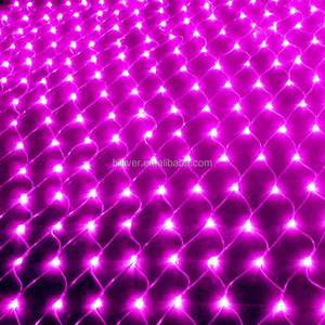 Filet de pêche extérieur étanche à <span class=keywords><strong>LED</strong></span> en maille Lampes décoratives pour arbustes de rue Lumières de grille du Nouvel An et de Noël - Product Image 3