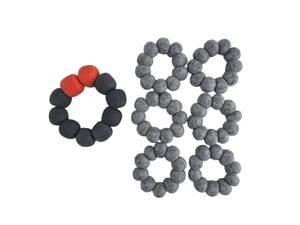 Couleur personnalisée faite à la main 1.5 cm 2 cm 2.5 cm 3 cm boules de feutre de laine guirlande feutre <span class=keywords><strong>pompon</strong></span> chaîne décoration de noël - Product Image 4