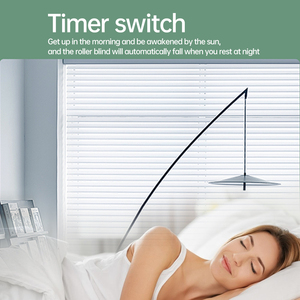 Sixwgh nhà hiện đại thông minh cơ giới Rèm điều khiển tuya wifi-rf điện tự động mở USB cán màn trập rèm cửa nhựa - Product Image 6