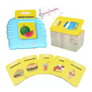 Jouets éducatifs préscolaires pour enfants, cadeaux personnalisés en anglais parlant, apprentissage vocal, cartes d'apprentissage vocales, matériaux ABS PP PS, 2022 - Product Image 4