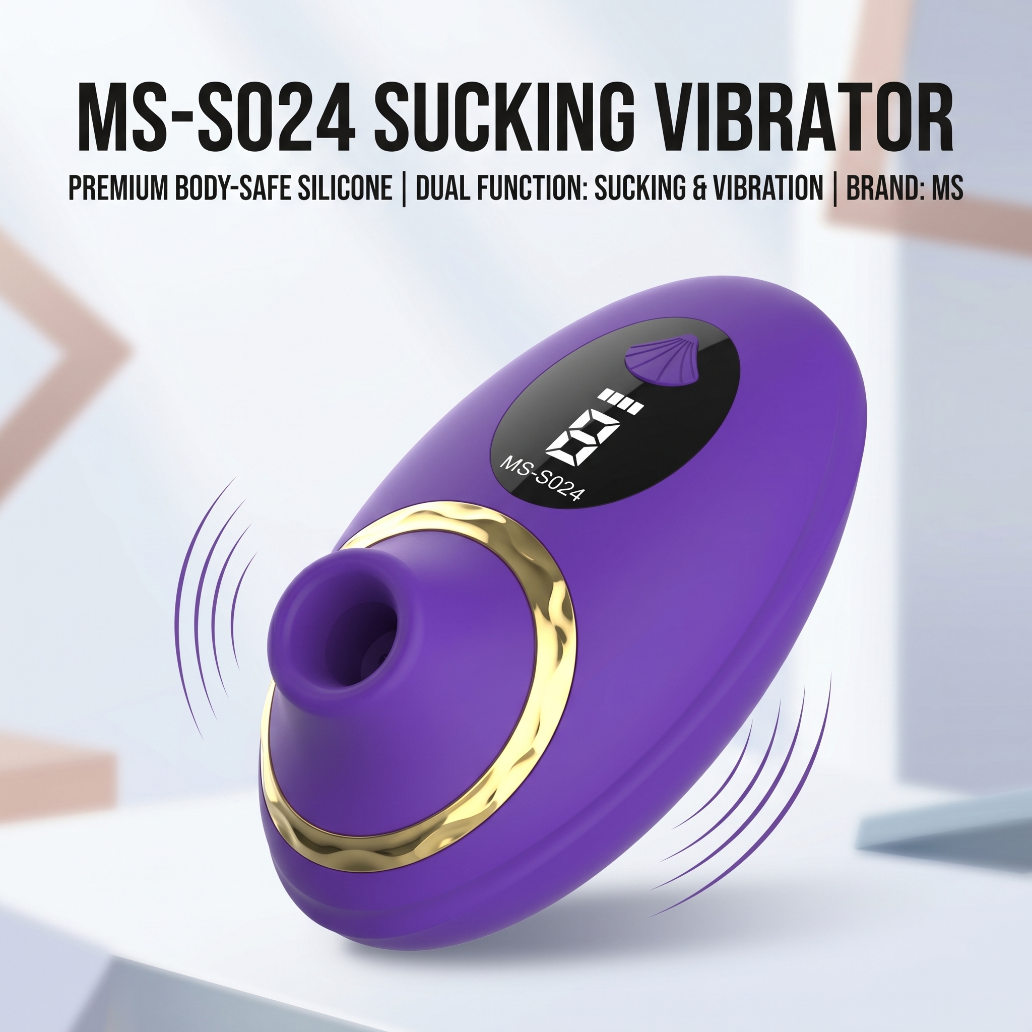 Vibrating Clit Piercing - LED Light & 10-Frequency Vibration