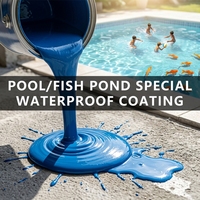 Colle Écologique Imperméable en Gros à Prix Avantageux pour la Réparation des Fissures et des Infiltrations, Revêtement Aquacole pour Bassins de Poissons et Piscines