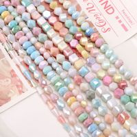 Perles rondes 10 pièces/sac Forme irrégulière Matériel pour bracelet et pendentif faits à la main DIY