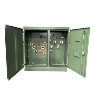 IEEE ANSI CSA Standard FR3 Oil immersed 1000KVA loop feed 3 PH pad mounted transformer