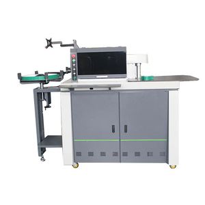 8KW tự động thép không gỉ THƯ QUẢNG CÁO nhôm máy uốn New Max Power nhôm thư kênh Máy uốn - Product Image 2