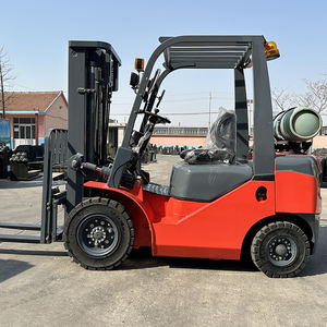 신형 LPG 프로판 지게차 컨테이너 마스트 2톤 2.5톤 3톤 지게차 중고 인쇄소 팔레트 트럭 LPG 디젤 지게차 - Product Image 2