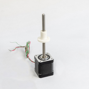 Độ chính xác cao tuyến tính thiết bị truyền động NEMA 17 bước cơ giới chì vít TR6 tr6.35 TR8 300 mét STOKE 24V 12V 42 mét cho <span class=keywords><strong>3D</strong></span> động cơ máy in - Product Image 1