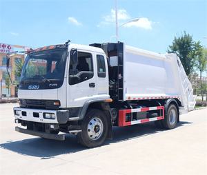 Nouveau ISUZU FVR 4x2 10000 litres manuel carburant Diesel collecteur d'ordures ordures compacteur <span class=keywords><strong>camion</strong></span> Euro 5 émissions à vendre dubaï - Product Image 2