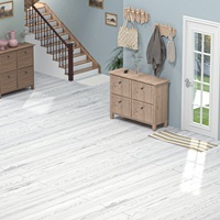 Carrelage de sol en PVC résistant à l'usure Carrelage de sol en vinyle Ceram Planches de sol en vinyle auto-adhésif pour chambre à coucher salle à manger
