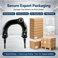 Conjunto de Brazo de Suspensión Delantero Superior Derecho, Estándar OE/Alto Rendimiento 54420-38000, Compatible con Hyundai Sonata, XG300, XG350 de 1998-2005