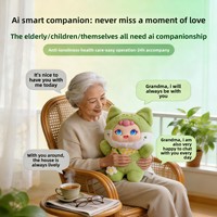 Peluche OEM personnalisée 12 pouces AI Matcha Meow, jouet intelligent à dialogue vocal, compagnon émotionnel pour enfants et personnes âgées, poupée électronique en polyester