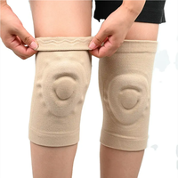 Genouillères de compression respirantes en gel personnalisées avec support en silicone pour la pole dance et la danse sur barre