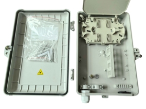 אספקת קופסת פיזור סיבים חיצונית איכותית בעלת 12 ליבות, קופסת מסוף FTTH, קופסת פיצול סיבים לתקשורת חשמלית - Product Image 3