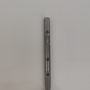 Tige en fer et acier inoxydable usinée avec précision, avec trous pour pièces de machine, conception étagée personnalisée XY 02 - Product Image 2
