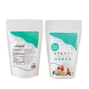 Contoh gratis 100% pemanis alami Stevia Mix buah biksu atau bubuk eritritol dalam jumlah besar