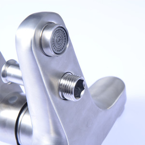 Robinet de douche à poignée unique Zimani en acier inoxydable 304 avec cartouche céramique pour vanne de mélange de baignoire - Product Image 2