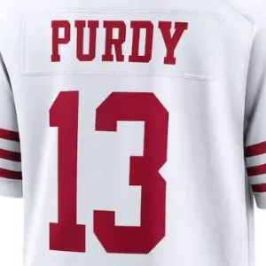 2025 yeni dikişli amerikan futbolu formaları 13 purpurdy 11 Brandon Aiyuk 92 <span class=keywords><strong>Chase</strong></span> genç 16 Joe Montana 14 Sam Darnold - Product Image 2
