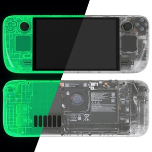 เคสแบบใสทั้งตัวเครื่องเรืองแสงสีเขียวเข้มสำหรับ Steam Deck OLED ดีไซน์ป้องกันรอยขีดข่วน - Product Image 1