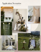 Kunstmatige Real Touch Hortensia Bloemen Bos-stijl Kunstbloemen Kunstmatige Varens Bruiloft Decoratie Landschapsontwerp Zacht