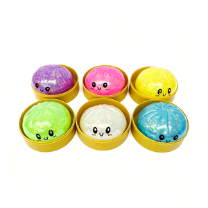 Juguete Sensorial Antiestrés de Burbujas de Gel Súper Suave de Rápido Rebote, Tipo Dumpling <span class=keywords><strong>Pop</strong></span> Bao Bun, con Caja, Paquete de 72 Unidades, el Más Vendido en Nuestro Almacén de EE. UU. - Product Image 2